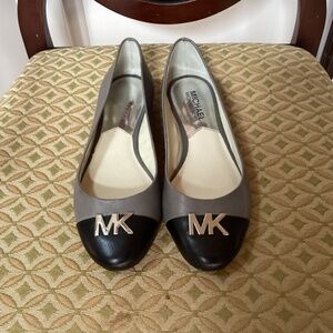 Michael Kors ballet flats, Gray/black